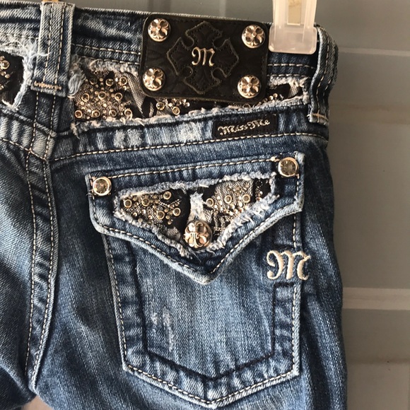 Girls Miss Me Jeans - Picture 1 of 7